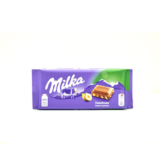 Chocolate Milka With Hazelnut 3.52 Oz