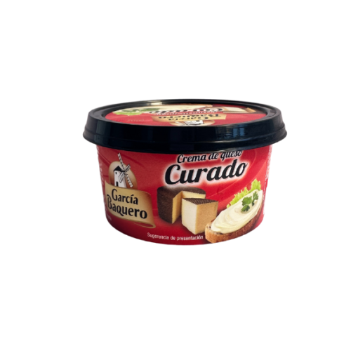 Crema de queso curado García Baquero