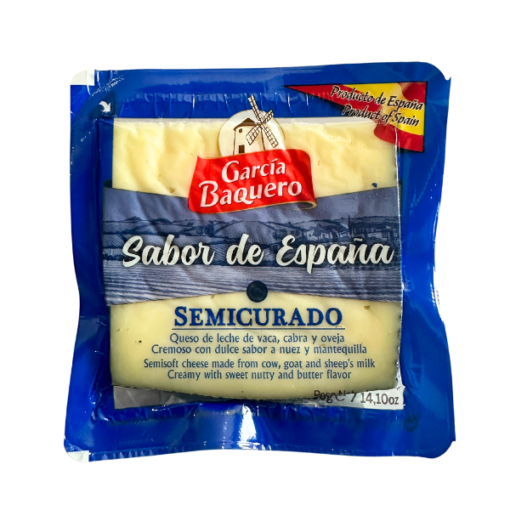 Queso semicurado - Sabor de España García Baquero